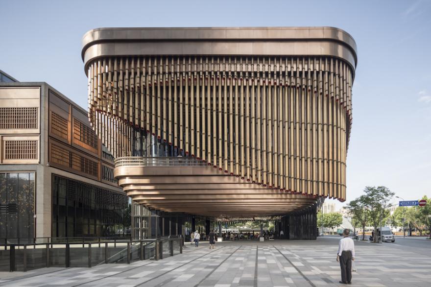 Kínai Művészeti központ elképesztő designnal