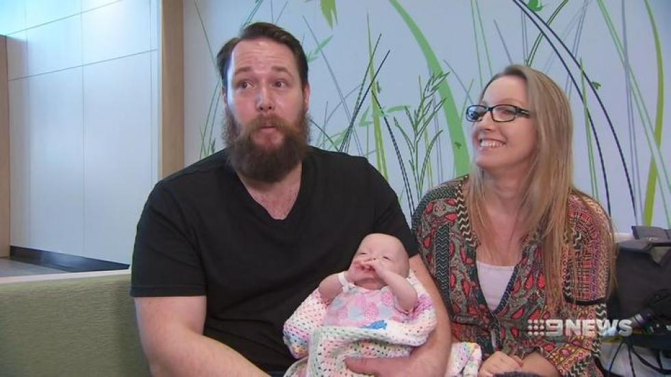 Megküzdött az életéért a baba, aki 422 grammal jött a világra