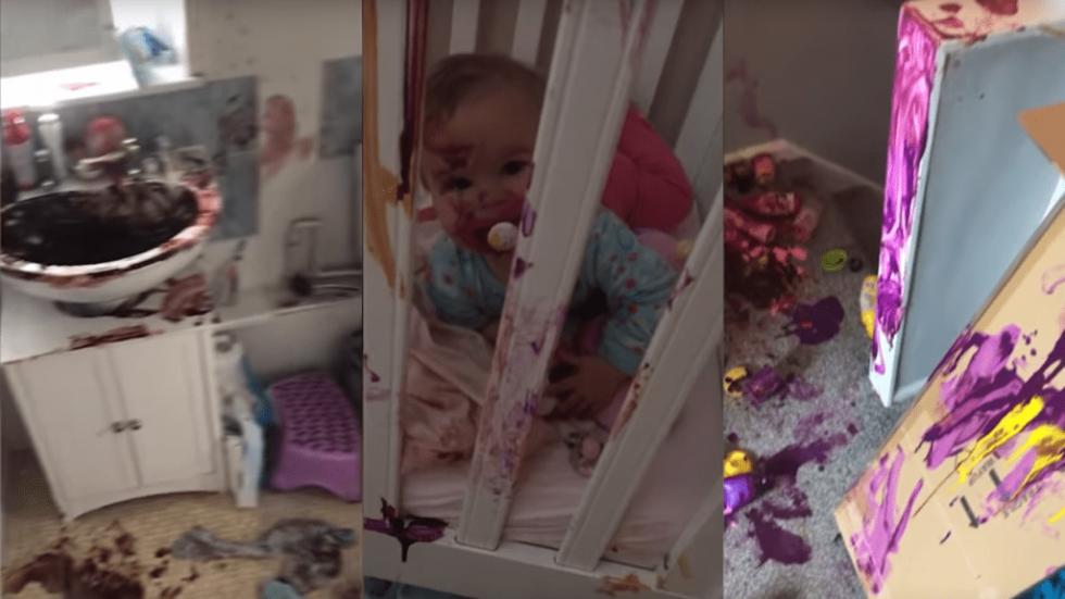 10 percre magára hagyta három kisgyerekét, ezt művelték a kicsik - videó