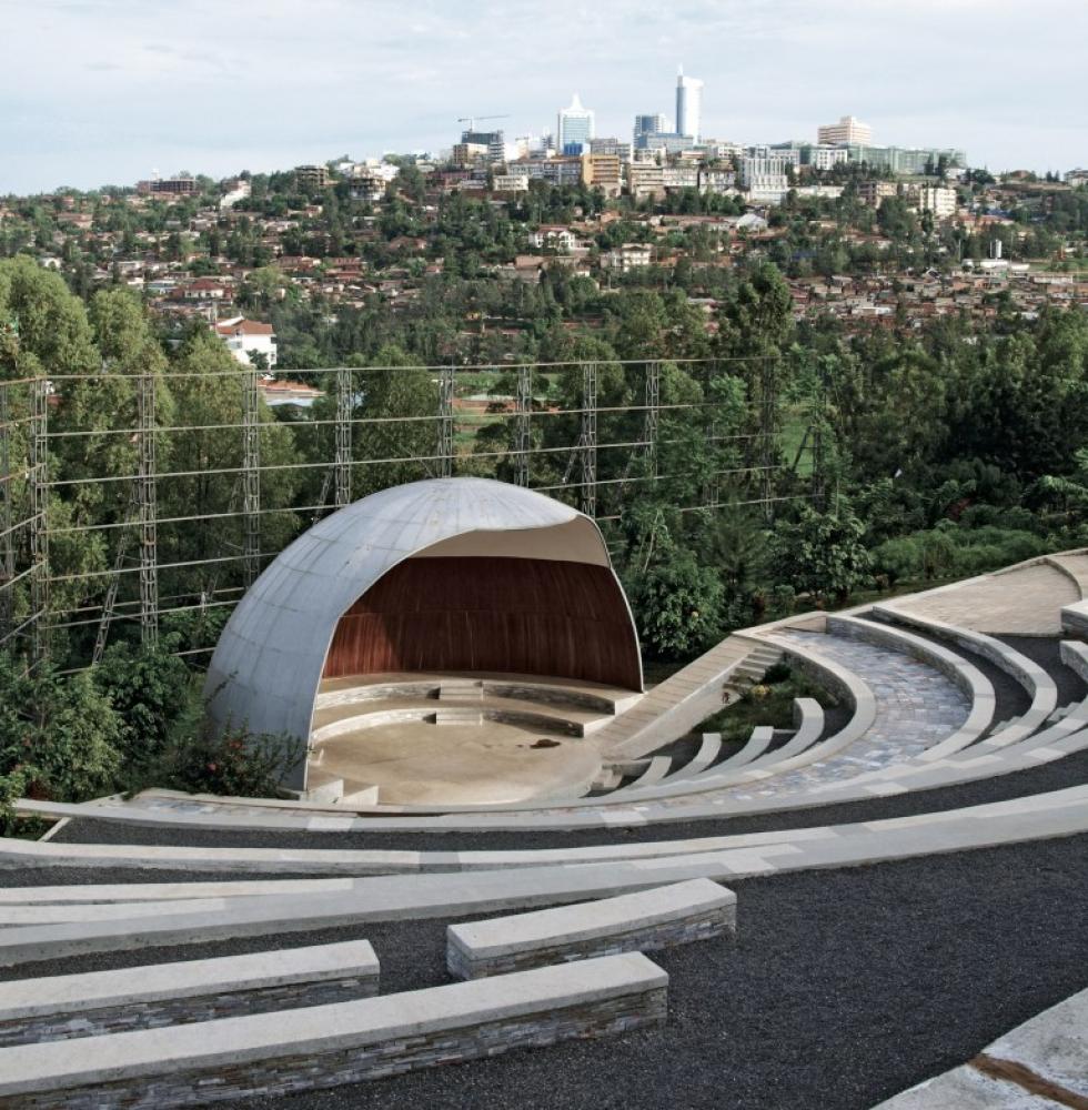 Egy skót építészeti cég épített amfiteátrumot az afrikai Ruanda városában