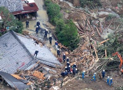 Japán: a Talasz tájfun már húsz ember haláláért felel