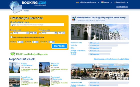 Budapesten nyithat irodát a Booking.com