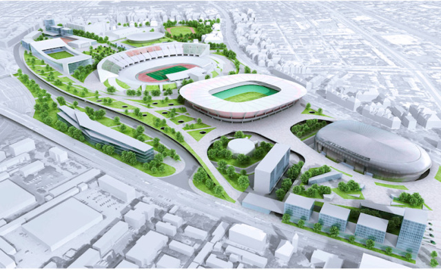 Kiemelt beruházás lett az új ferencvárosi labdarúgó-stadion