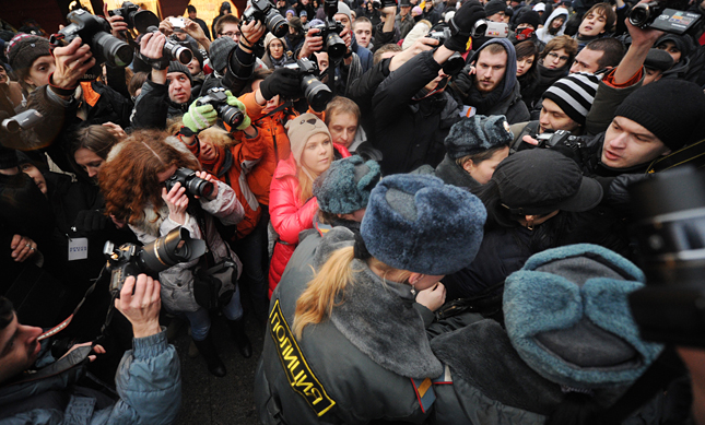 Oroszország - Milliók helyett ezrek az ellenzéki tüntetéseken 