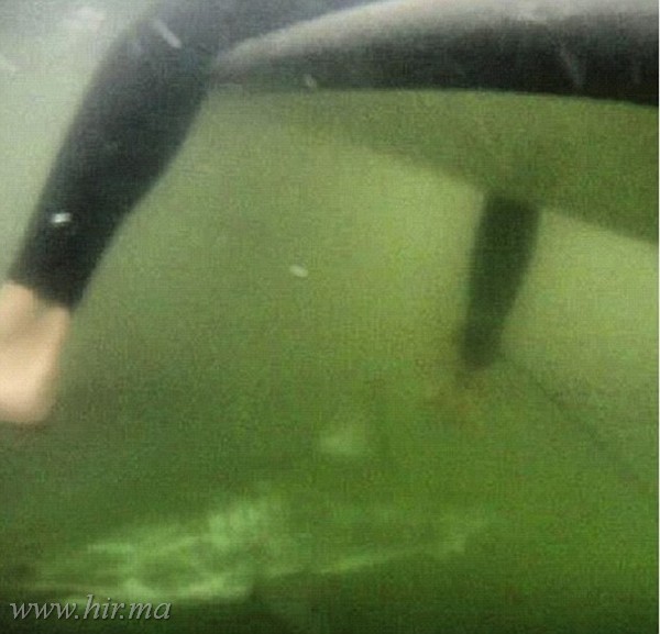 Megdöbbentő felvétel, amint egy nagy fehér cápa úszik el egy szörfös alatt