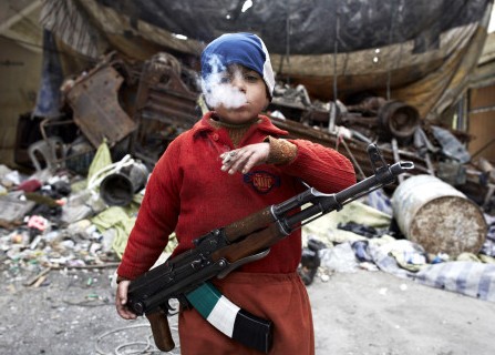 AK-47, cigi és egy veterán tekintete, 7 évesen…