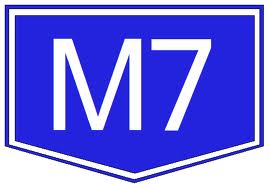 Útlezárás az M7-es autópályán Zamárdinál
