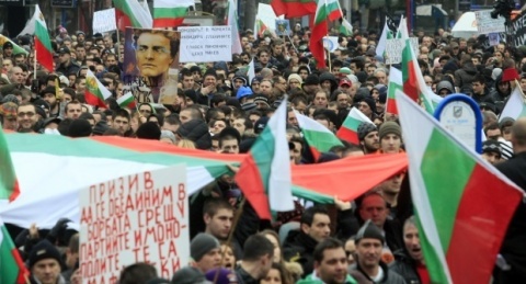Országos tüntetések Bulgáriában