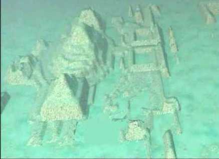 Több piramist és szfinxet találtak a Bermuda háromszög térségében az óceánban