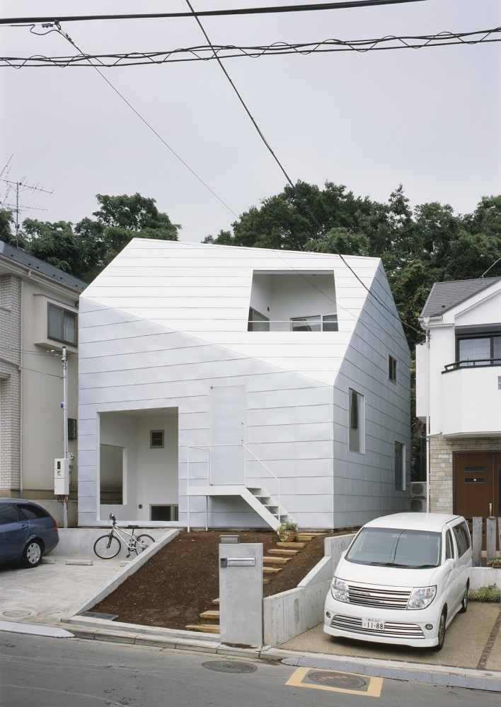 Japán minimalista ház