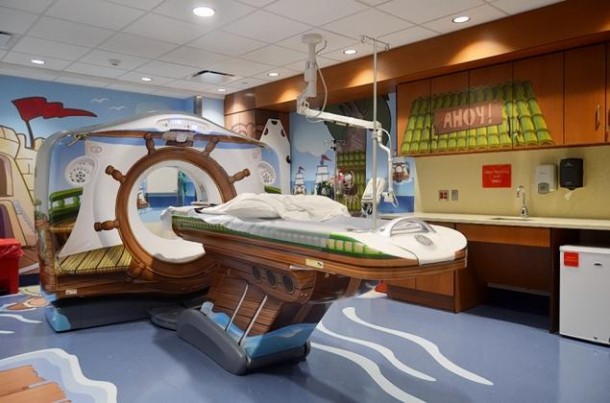 Kalózkaland a gyermek CT gépben  