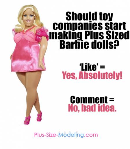 Botrány a kövér Barbie miatt