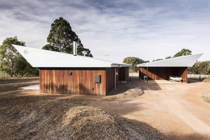 Különleges formájú ház Ausztráliából