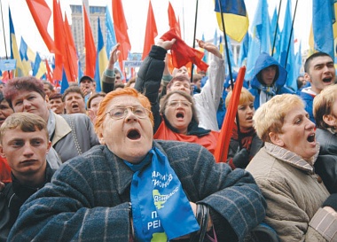 Ukrajnai tüntetések - Titkos értekezletet tartott az ukrán államfő