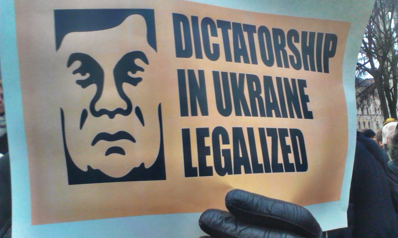 Szimpátiatüntetés Ukrajna mellett