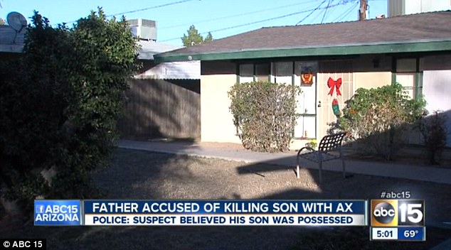 Baltával ölte meg 13 éves fiát, mert démonnak hitte