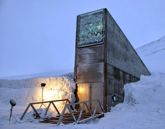 Titkos bunker Norvégiában - a jövő magbankja – fotók