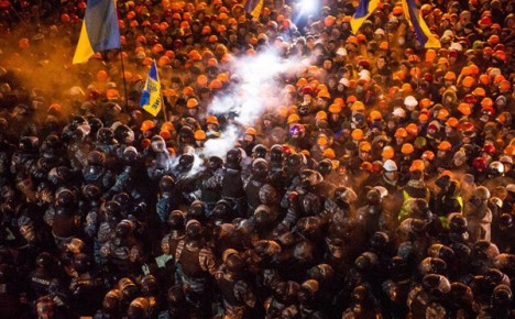 Ukrán válság - Jacenyuk: az ellenzéki vezetők nehezen tudják kordában tartani a tüntetőket