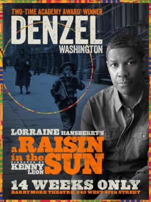 Denzel Washington A napfény nem eladó című darabbal tért vissza a Broadwayre
