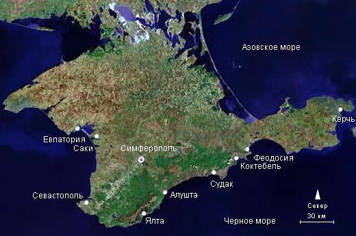 Krím - Kijelölték a félszigeten az orosz államhatárt