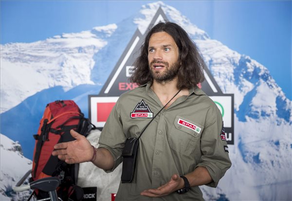 Everest-expedíció - Klein Dávid indulás előtti sajtótájékoztatója