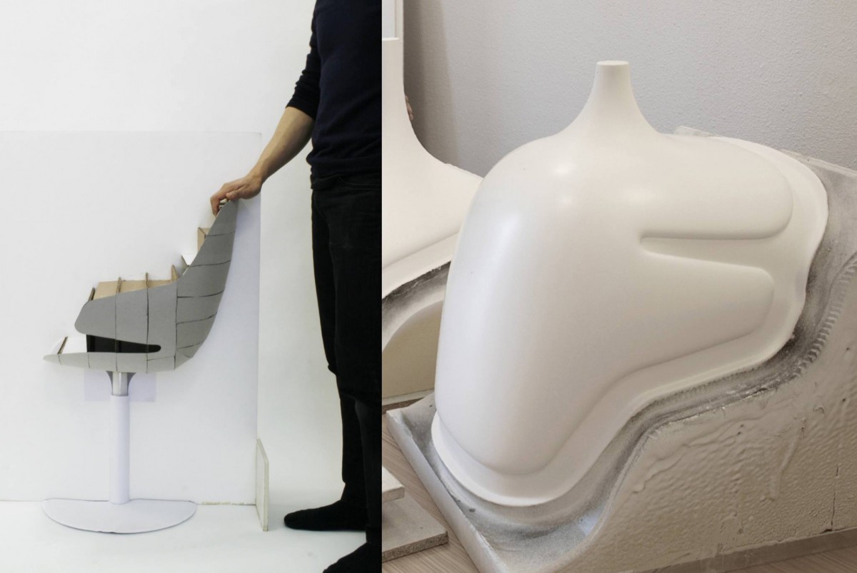 3D technológiával öntött fotel 