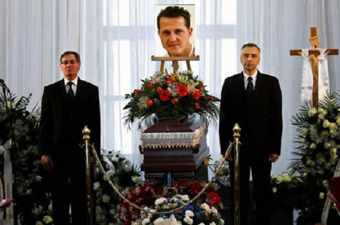 Schumacher temetésével gyűjt lájkot egy oldal