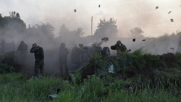 Ukrán válság - Kiújultak a harcok Donyeck közelében