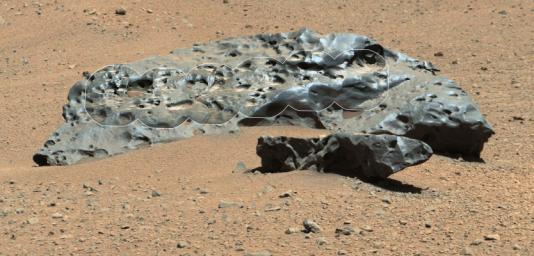 Két méteres vastömböt találtak a Marson