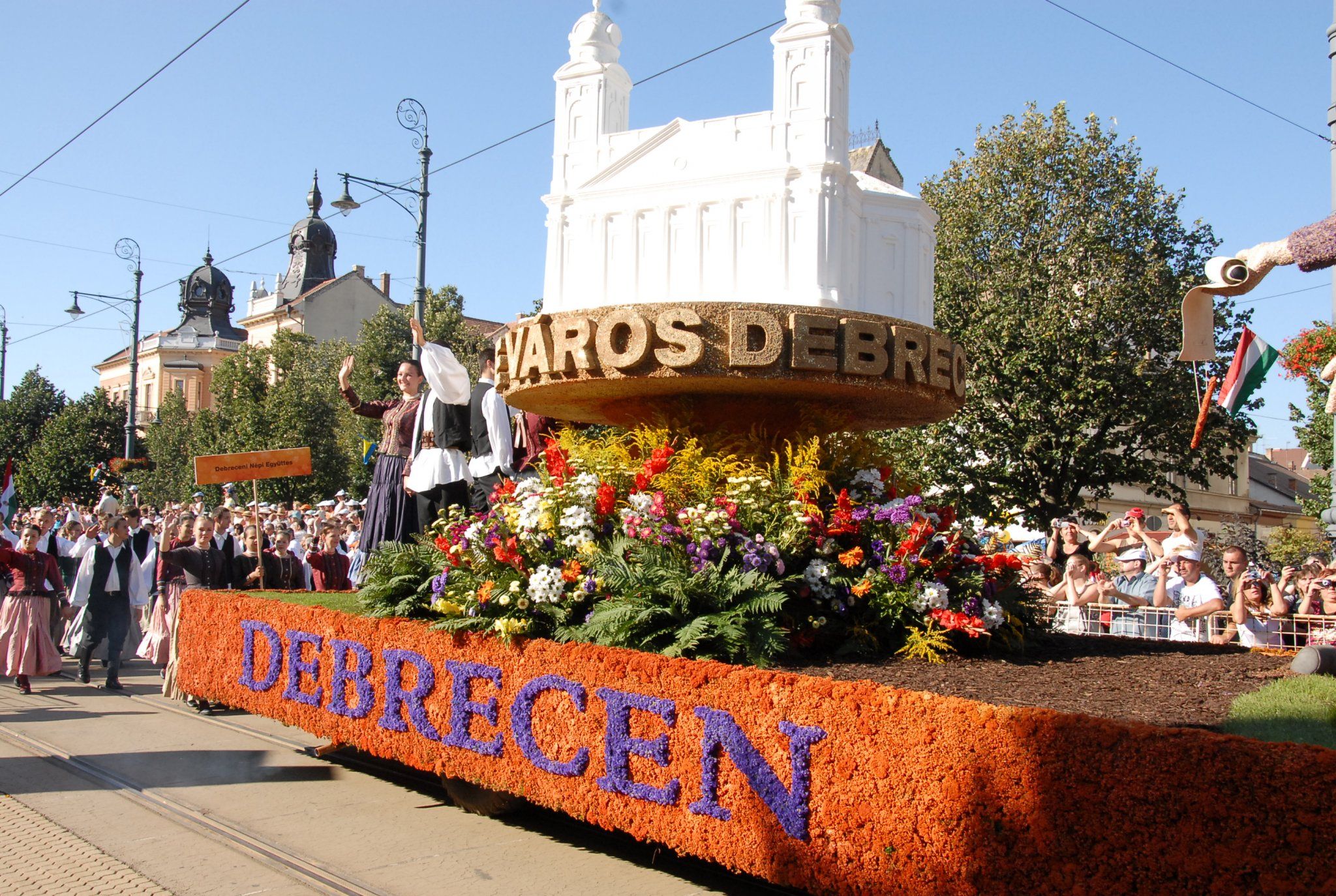 Debreceni virágkarnevál, új helyszíneken
