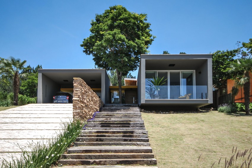 Modern ház Brazíliában