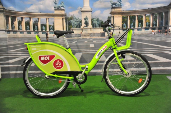A MOL Bubi kerékpárokat is számításba veszi a BKK utazástervezője