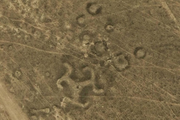 A Nazca-vonalakra hasonlító alakzatokra bukkantak Kazahsztánban
