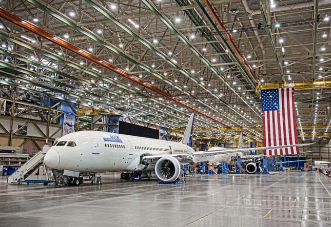 A Boeing Everett-i gyára a világ legnagyobb épülete