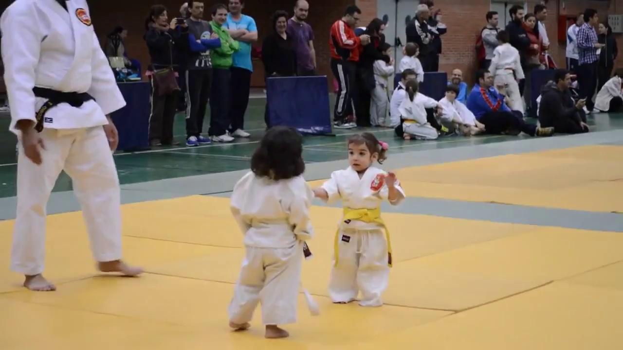 A világ legcukibb judo mérkőzése - videó