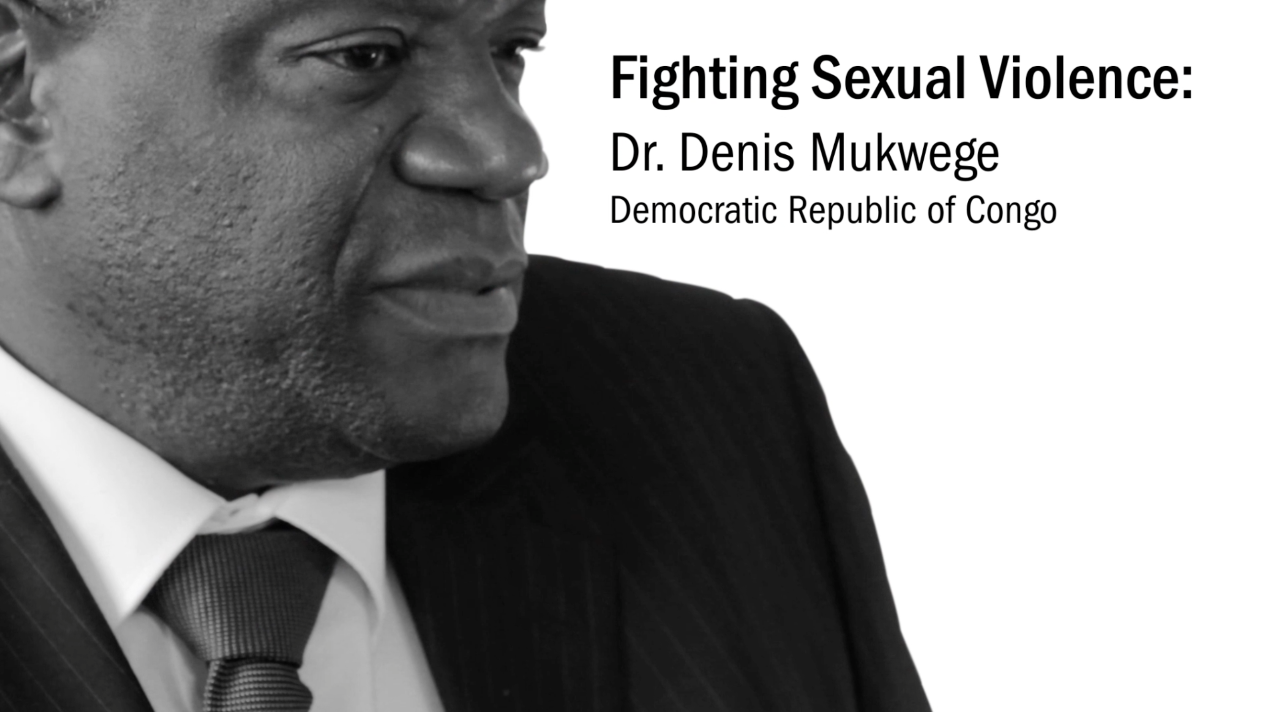 Denis Mukwege átvette a Szaharov-díjat