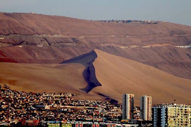 A világ legnagyobb városi homokdűnéje a Sárkány domb