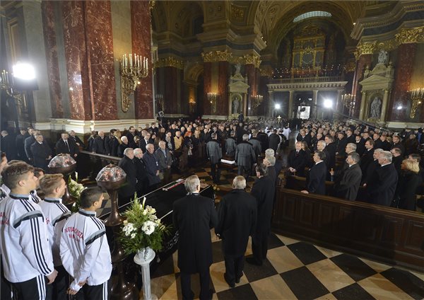 Buzánszky Jenő temetése