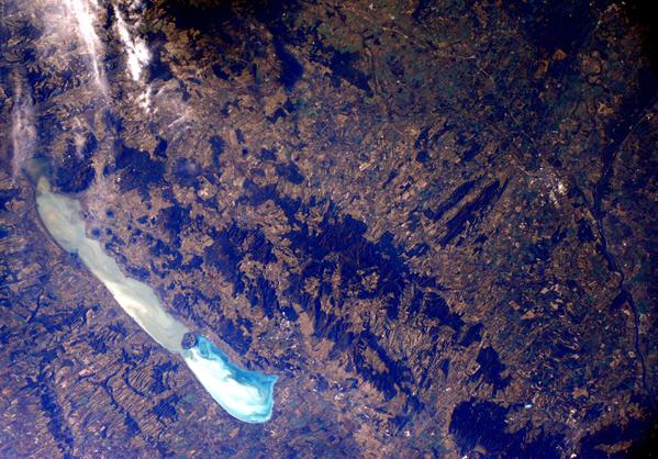 Lenyűgöző felvétel készült a Balatonról az űrből