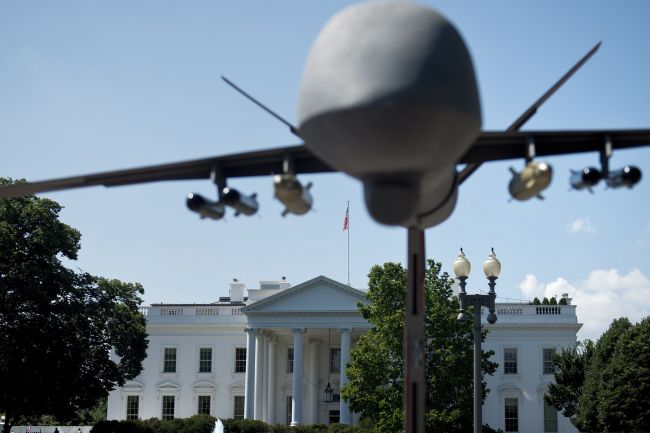 Drónt találtak a Fehér Háznál