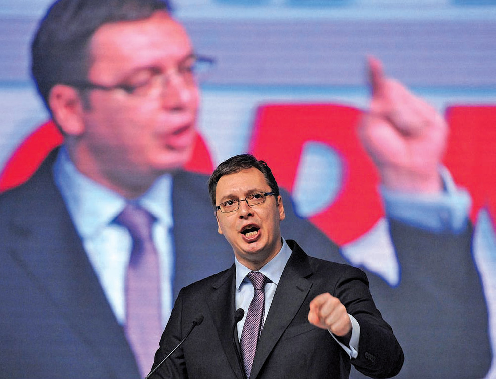A szerb miniszterelnök szerint az EU pénzeli a kormányellenes médiát
