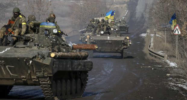 Ukrán válság - Megkezdődött az ukrán katonák kivonása Debalcevéből