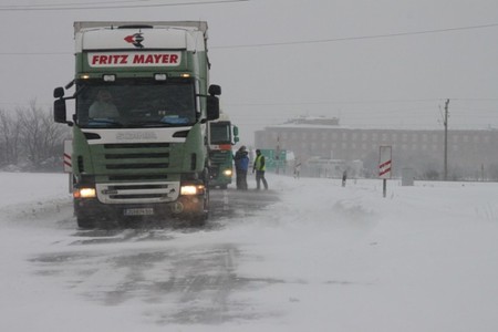 Havazás - Ismét korlátozzák Szlovéniában a teherforgalmat