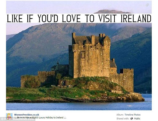 Írországi nyaralást hirdettek a skót kastéllyal