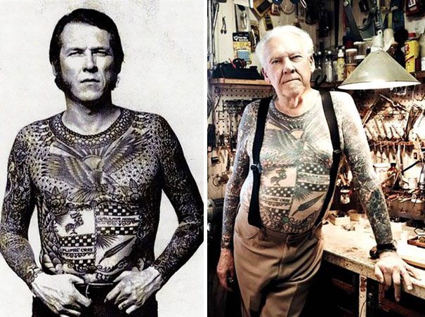 Idős, tetovált emberek, akik választ adnak az örök kérdésre