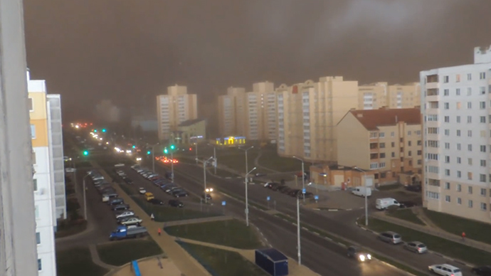 Apokaliptikus pillanatokat élt át Fehéroroszország! – videók