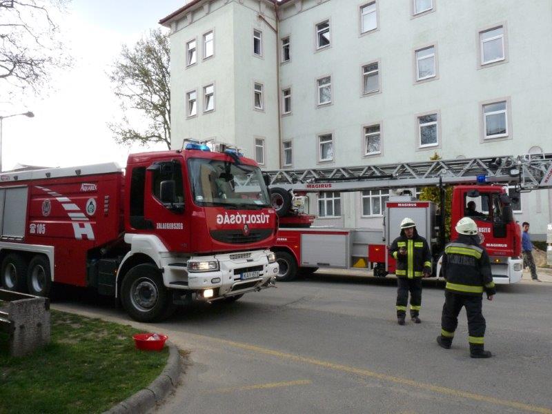 Zavartalan az ellátás a zalaegerszegi kórházban hétfőn keletkezett kisebb tűz után