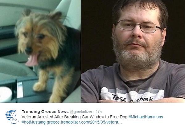 Felháborító - Letartóztatták a veteránt, aki megmentette egy szenvedő kutya életét
