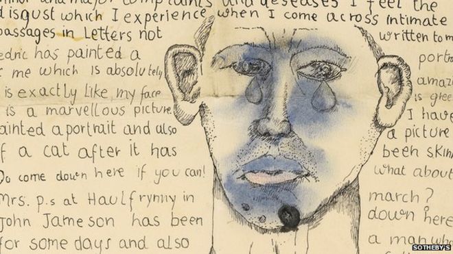 Lucian Freud eddig ismeretlen kamaszkori leveleit árverezik el