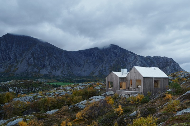 Minimalista ház Norvégiában